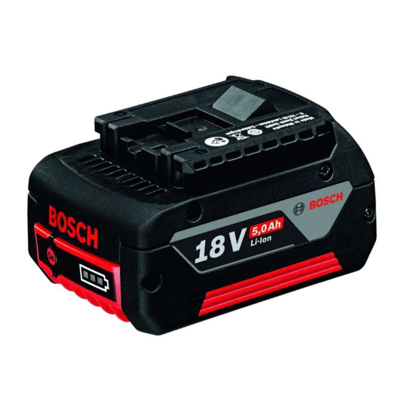 باتری 18 ولت بوش مدل لیتیوم یونی 5 آمپر ساعت GBA 18V 5AH