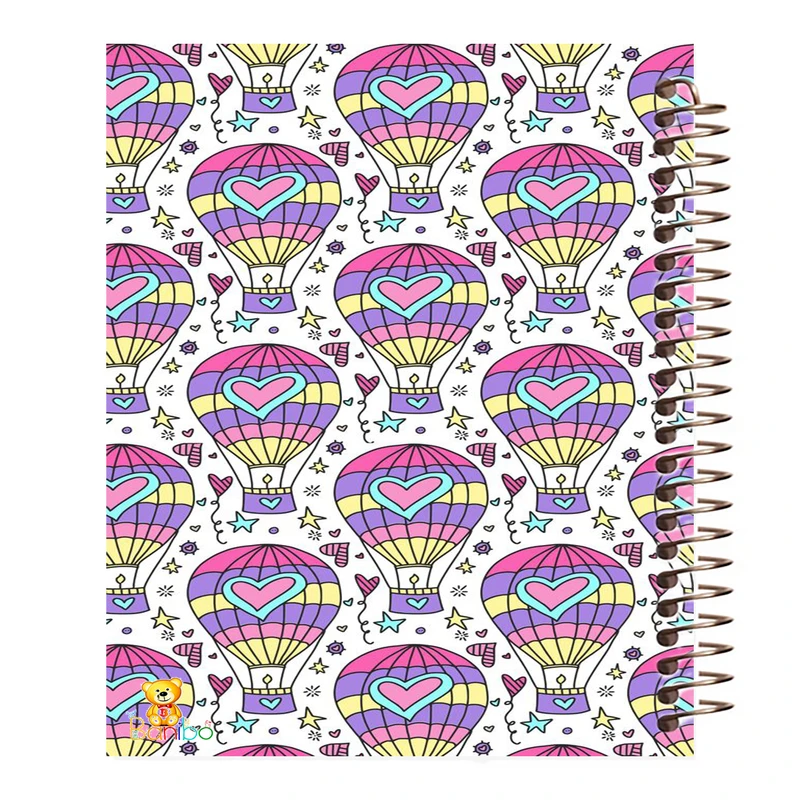 دفتر مشق 100 برگ بانیبو طرح بالون  کد 1090