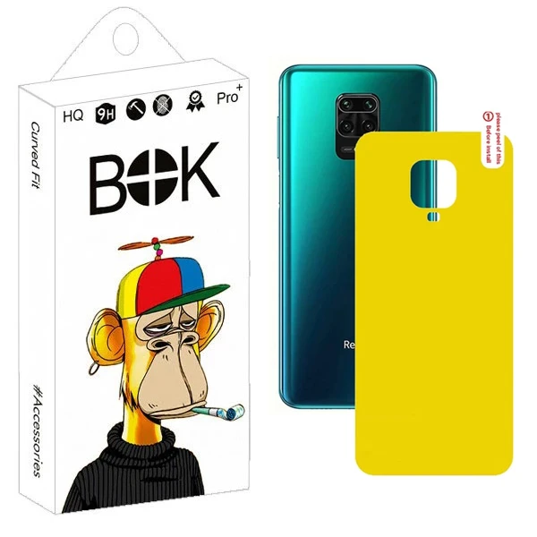 محافظ پشت گوشی بوک مدل Transparent TPU مناسب برای گوشی موبایل شیائومی Redmi Note 9S