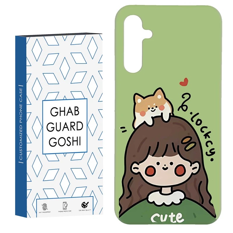 کاور قاب گارد گوشی طرح دخترانه کد Dimo-026 مناسب برای گوشی موبایل سامسونگ Galaxy A54