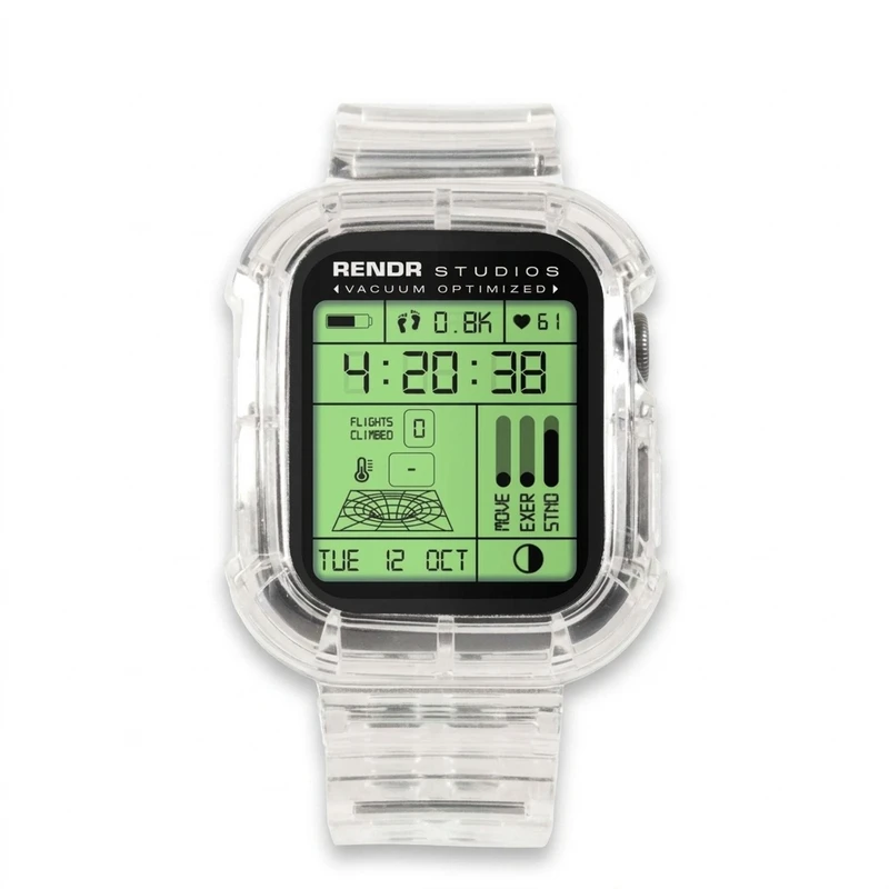 بند اپل واچ طرح Gshock كد 2323 مناسب براي اپل واچ سري 38/40