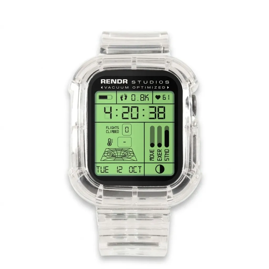 بند اپل واچ طرح Gshock كد 2323 مناسب براي اپل واچ سري 38/40