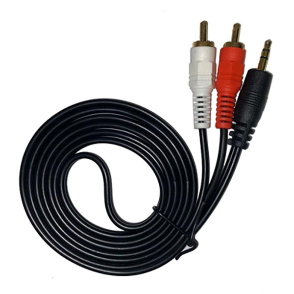 کابل تبدیل جک3.5میلی متری به RCA ام دبلیو-نت مدل 171 طول 1.5 متر