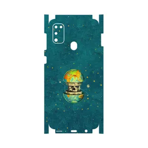 MAHOOT Collage of Earth Face-FullSkin Cover Sticker for Samsung Galaxy M30s