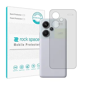 Transparent Rockspace HyGEL phone back protector suitable for Xiaomi  Redmi Note 13 Pro Plus mobile phone
