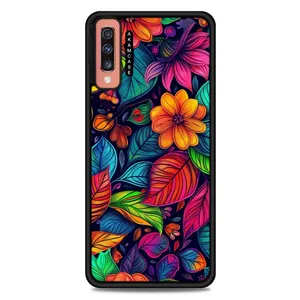 AKAM AMC-WSGA70-FLOWERS-36 Cover For Samsung Galaxy A70