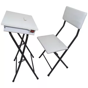 میز و صندلی نماز میزیمو مدل باکسدار تاشو کد 4023