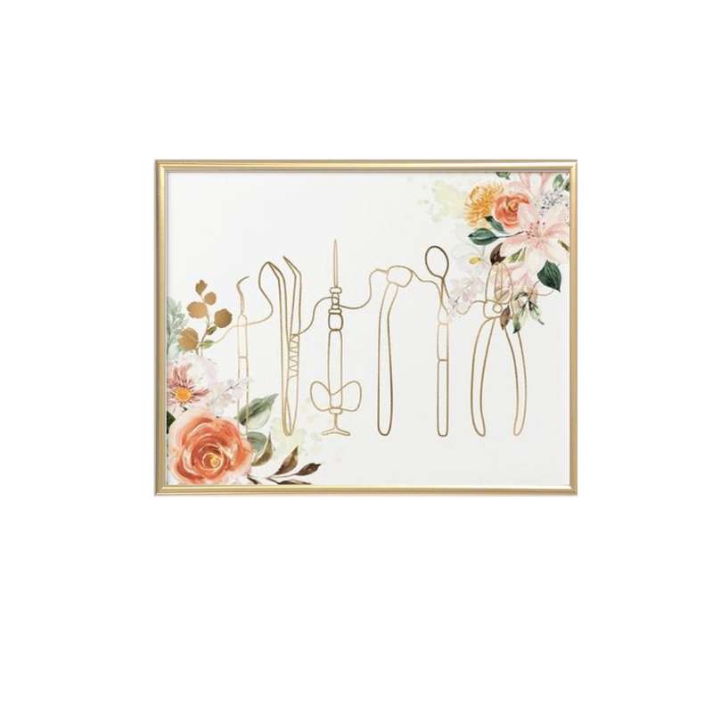 تابلو نقاشی طرح دندانپزشکی کد dec14
