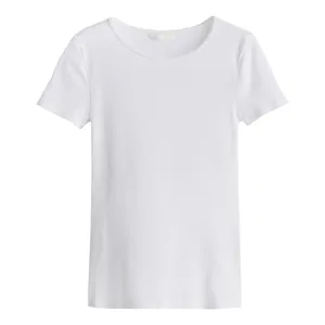 تی‌شرت آستین کوتاه زنانه مدل کبریتی 280814