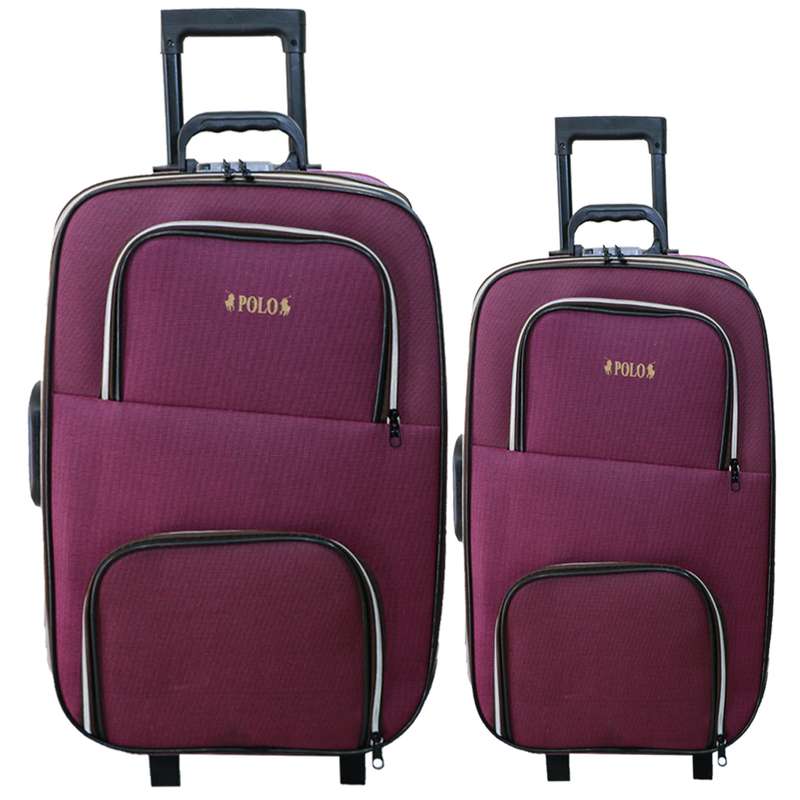 مجموعه دو عددی چمدان مدل 0012 گرد