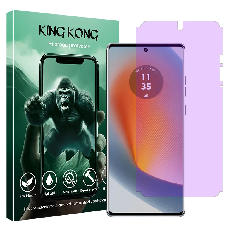 محافظ صفحه نمایش آنتی پرپل کینگ کونگ مدل Eye Care مناسب برای گوشی موبایل موتورولا Edge 50