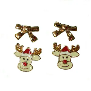 گوشواره دخترانه مدل E2295 بسته دو عددی