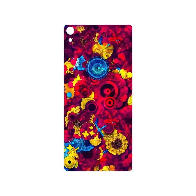 برچسب پوششی ماهوت مدل Vector Flower Garden Digital Art مناسب برای گوشی موبایل سونی Xperia XA Ultra