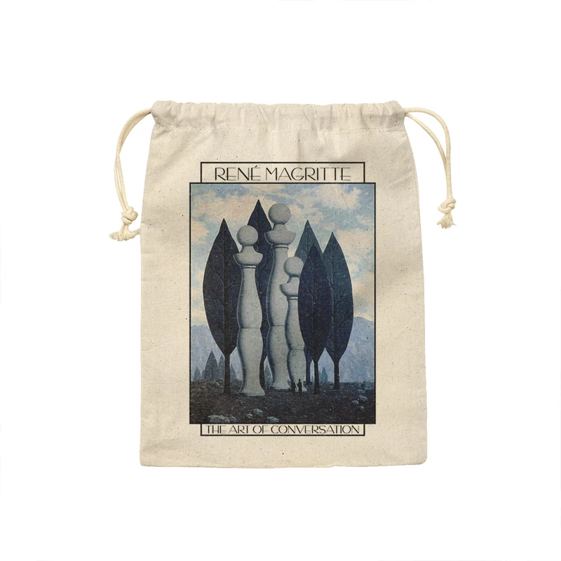 کیسه نان و سبزی ترمه طراحان ایده مدل هنر گفتگو از ماگریت کد art0449 - M