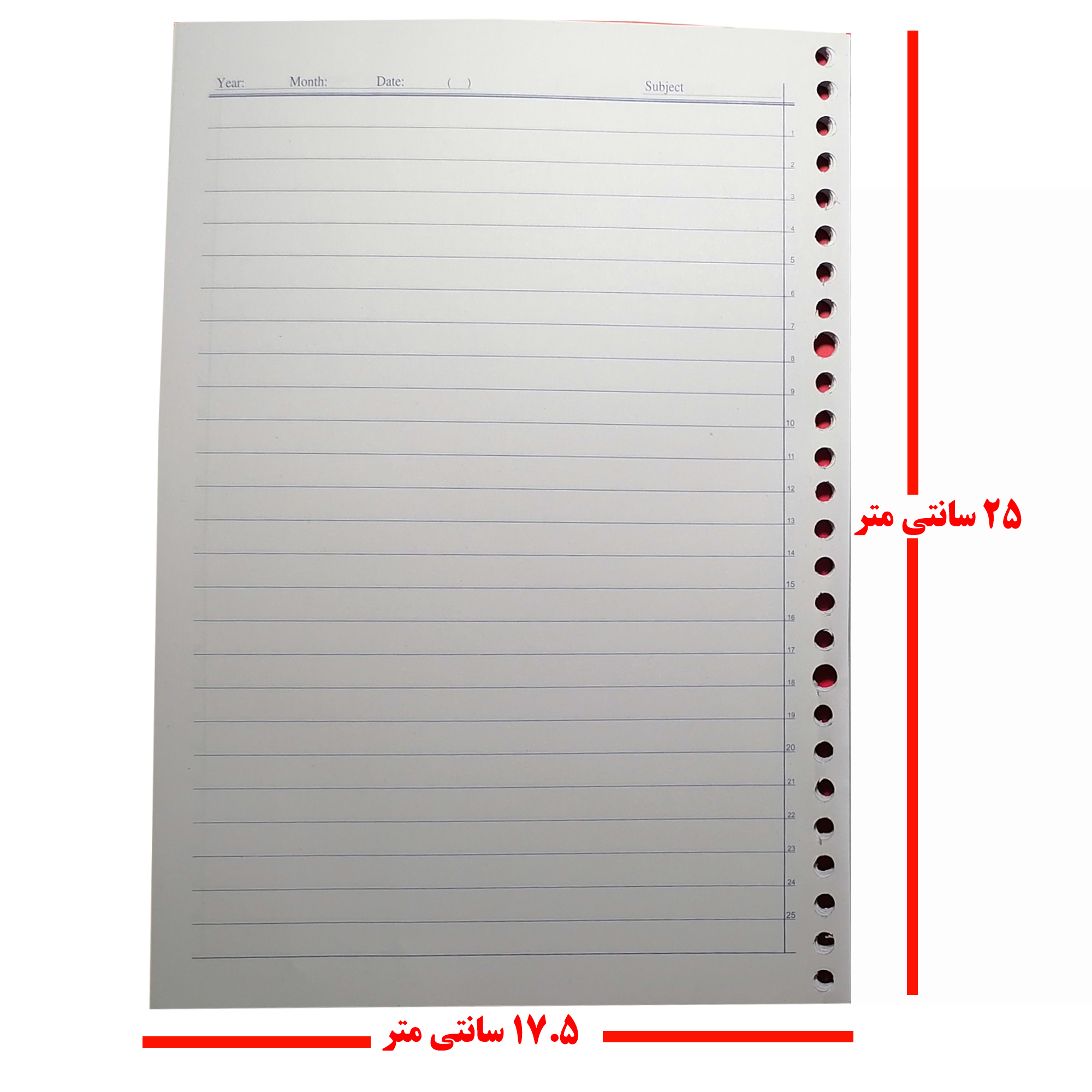کاغذ کلاسور تیما مدل پازل بسته 100 عددی