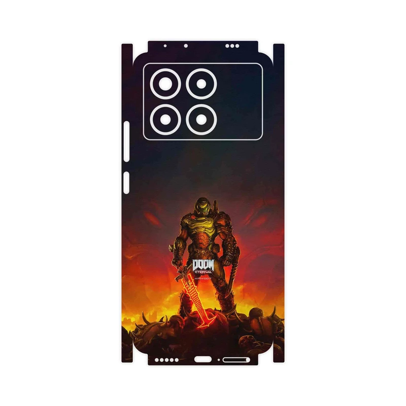 برچسب پوششی ماهوت مدل DOOM Game Series-FullSkin مناسب برای گوشی موبایل شیائومی Poco X6 Pro