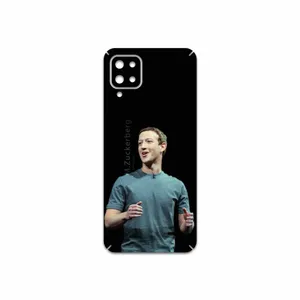 MAHOOT Mark Zuckerberg Cover Sticker for Samsung Galaxy A12