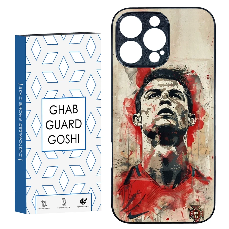 کاور قاب گارد گوشی طرح رونالدو کد TPU-166 مناسب برای گوشی موبایل اپل Iphone 16 Pro Max