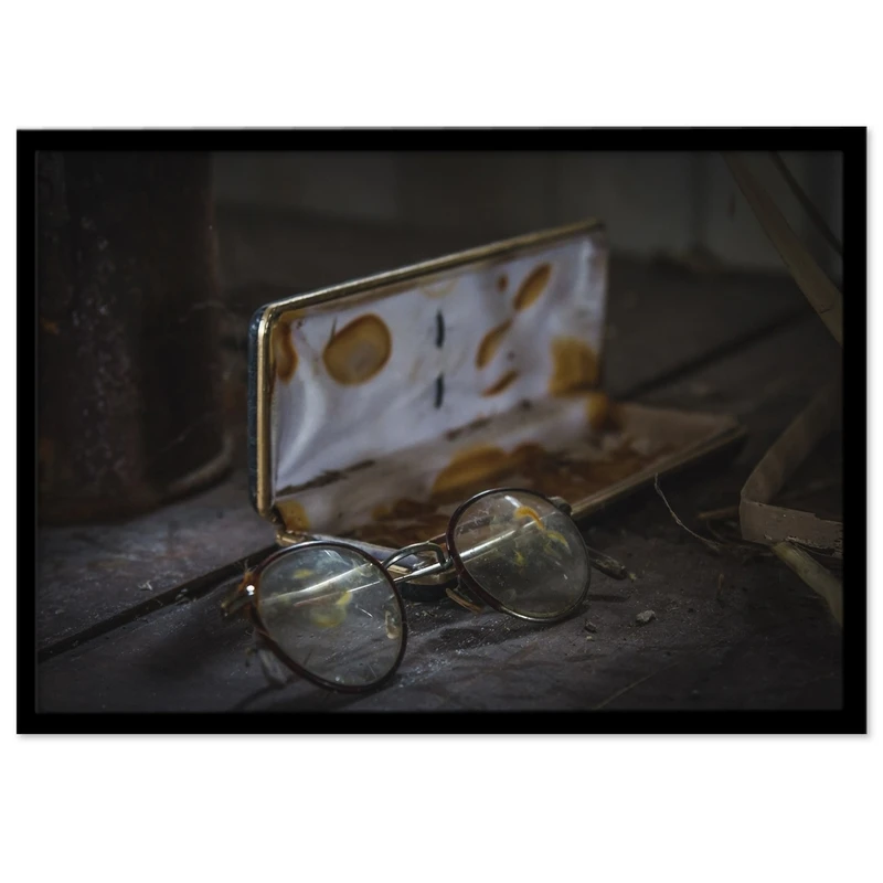 تابلو بکلیت طرح عینک طبی مدل B-14781