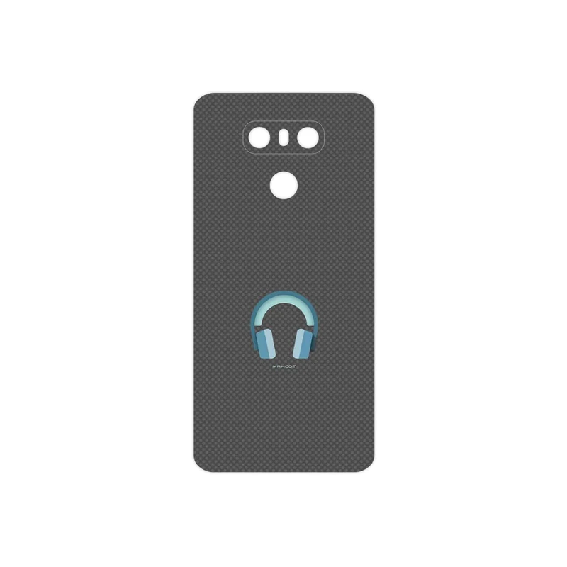 برچسب پوششی ماهوت مدل Minimal Headphone Icon مناسب برای گوشی موبایل ال جی G6