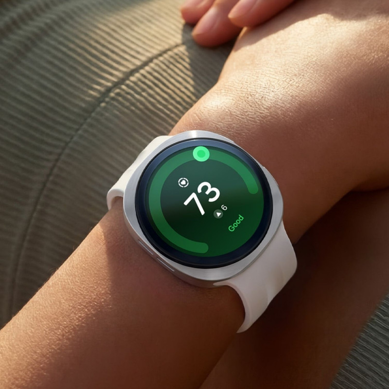 ساعت هوشمند 44 میلی‌متری سامسونگ مدل Galaxy Watch 9 LTE با بند سیلیکونی