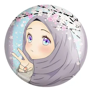 پیکسل خندالو طرح دخترانه باحجاب کد 25996 مدل بزرگ