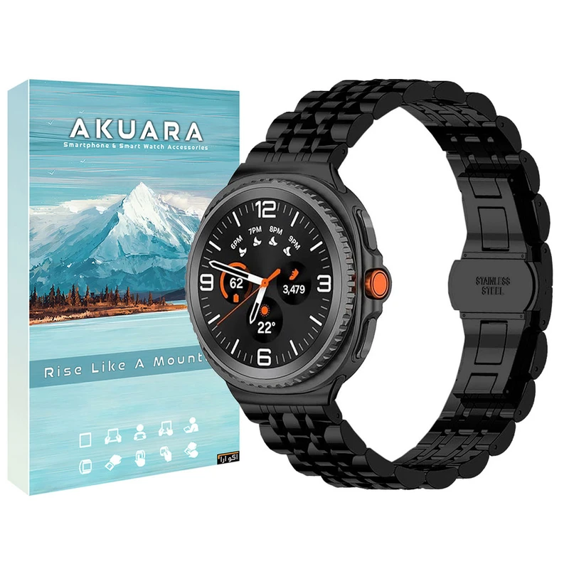 بند آکوآرا مدل 7Bead مناسب برای ساعت هوشمند سامسونگ Galaxy Watch 8 40mm