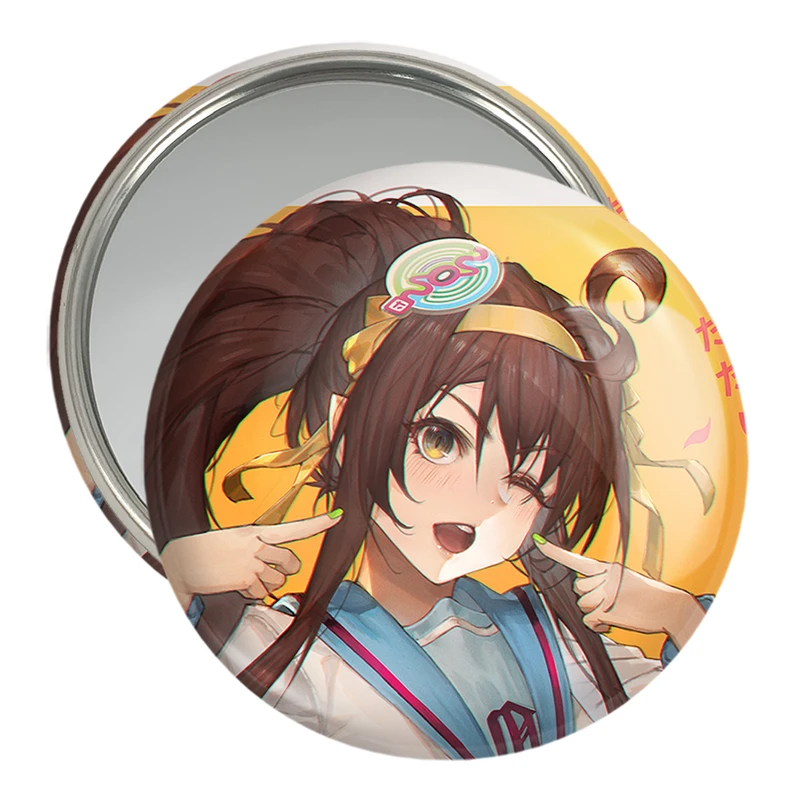 آینه جیبی خندالو مدل انیمه ناپدید شدن هاروهی سوزومیا کد 24336