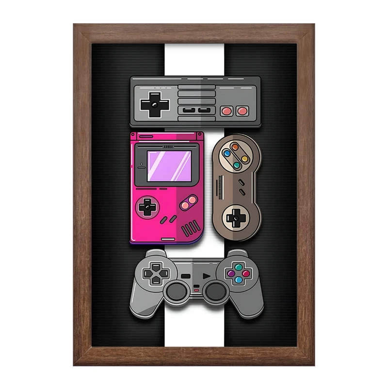 تابلو خندالو طرح گیمر (Gamer) کد F4926
