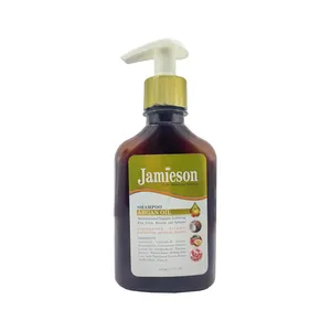 شامپو تثبیت کننده رنگ مو جیمیسون مدل کراتینه و روغن آرگان و نارگیل حجم 230 میلی لیتر