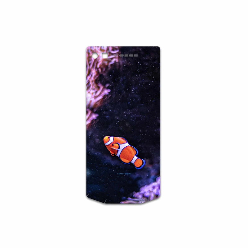 برچسب پوششی ماهوت مدل Clownfish مناسب برای گوشی موبایل بلک بری P9982