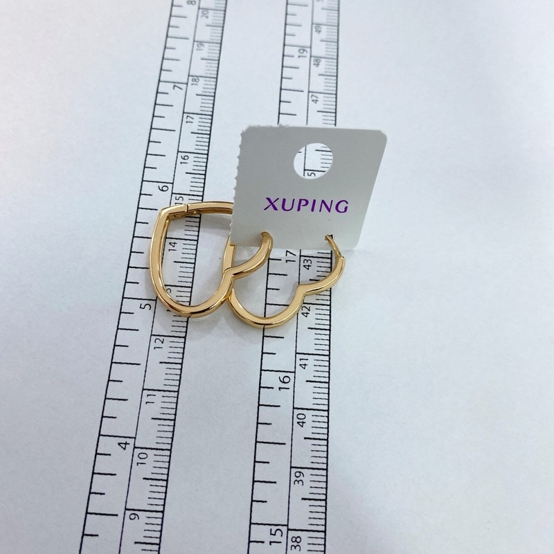 گوشواره زنانه ژوپینگ مدل قلب کد CJ512