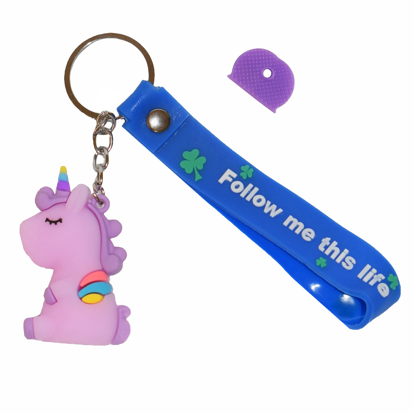 جاکلیدی دخترانه مدل یونیکورن کد TAN400-10 به همراه کاور کلید جاکلیدی دخترانه مدل یونیکورن کد TAN400-10 به همراه کاور کلید