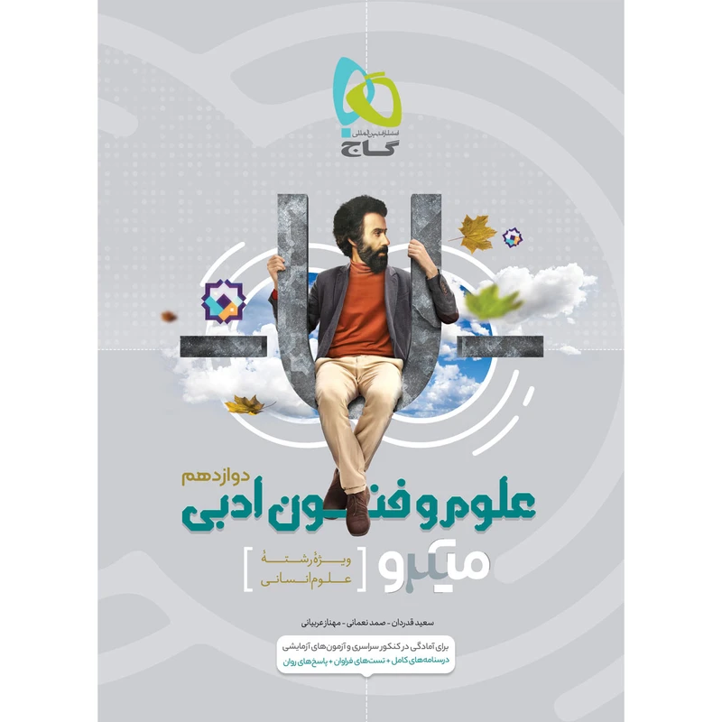 کتاب علوم و فنون ادبی دوازدهم انسانی سری میکرو طبقه بندی اثر جمعی از نویسندگان انتشارات بین المللی گاج