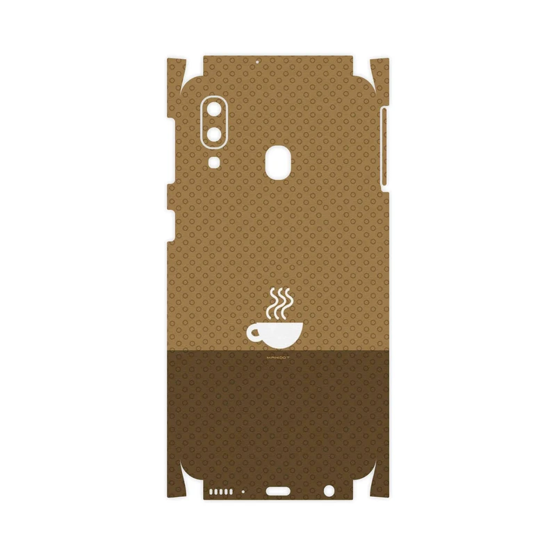 برچسب پوششی ماهوت مدل Minimal Cup of Coffee Icon-FullSkin مناسب برای گوشی موبایل سامسونگ Galaxy A40