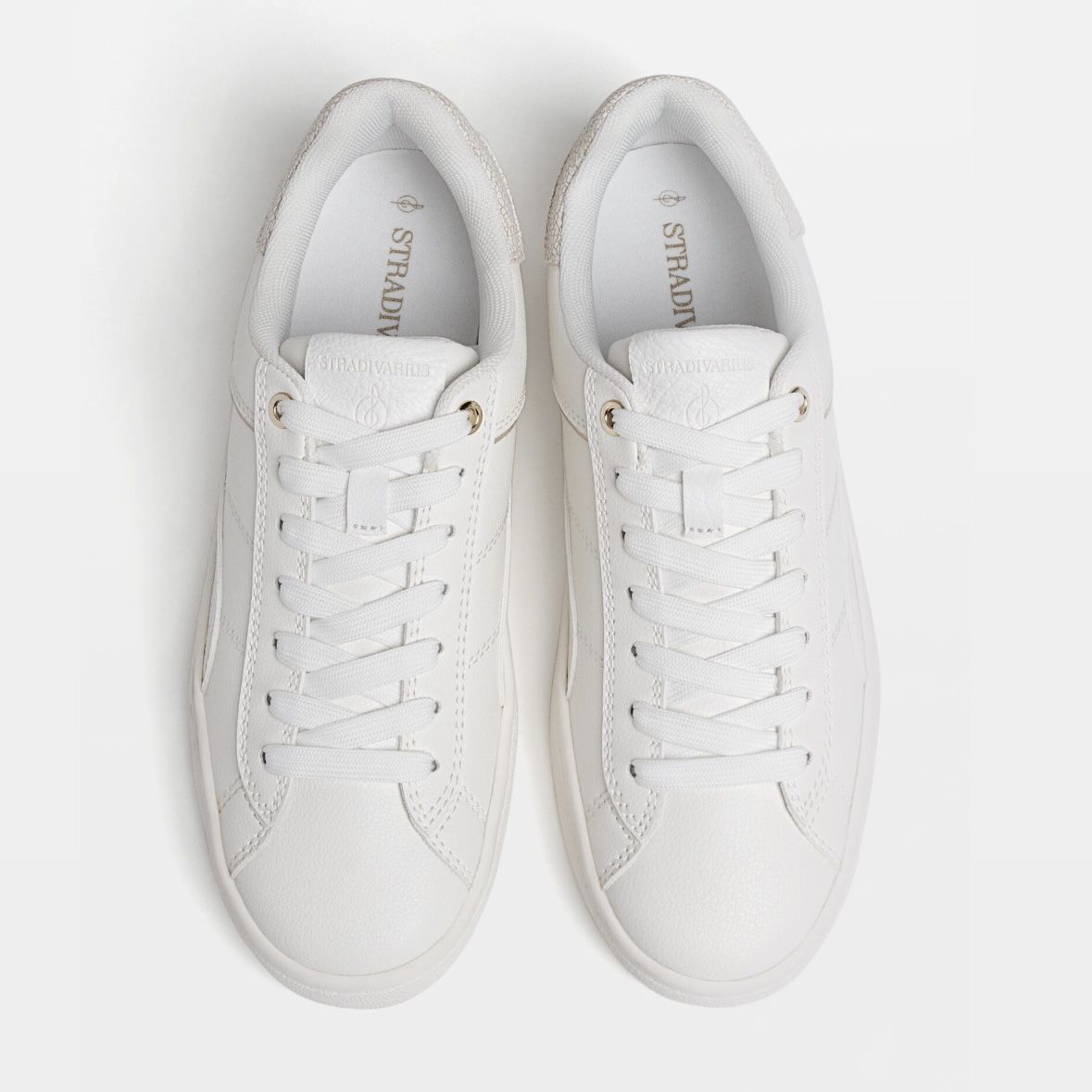 کفش روزمره زنانه استرادیواریوس مدل White Trainers 2024 -  - 6