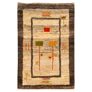 گبه دستباف ذرع و نیم سی پرشیا کد 152035