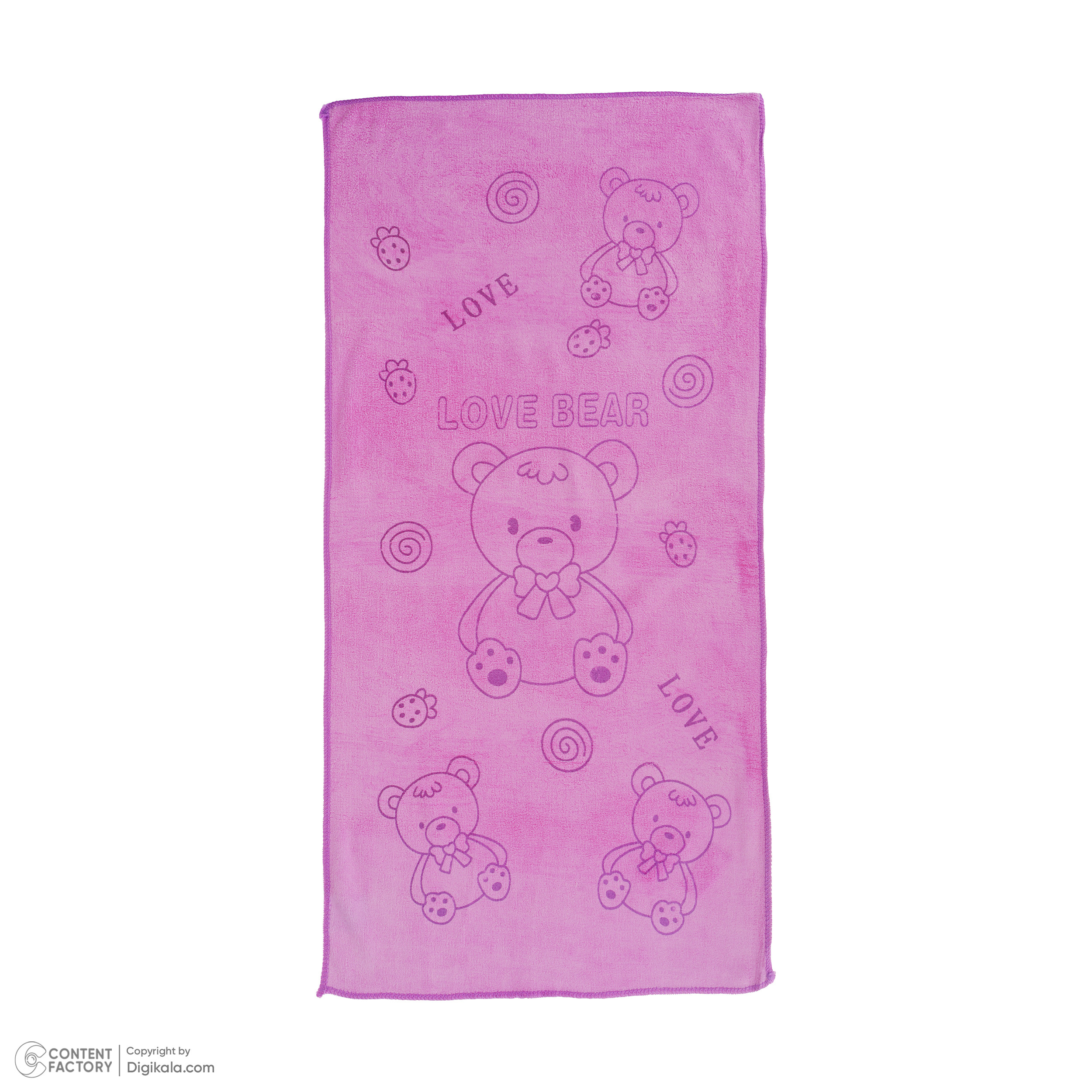 حوله کودک و نوزاد مدل کارتونی سایز 65×35 سانتی متر