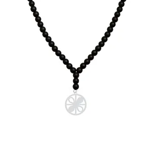 گردنبند نقره زنانه هایکا مدل شکل هندسی کد n.ha1-731