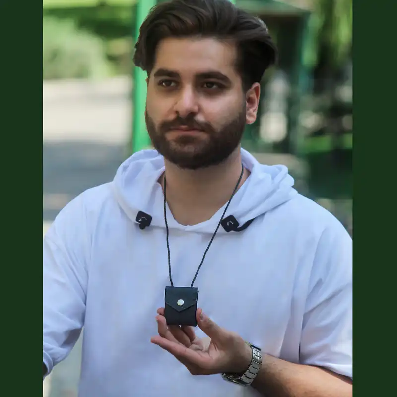 گردنبند مدل کیف دعا اسرین