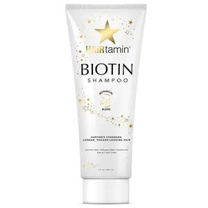 شامپو تقویت کننده مو هيرتامين مدل Biotin حجم 207 میلی لیتر