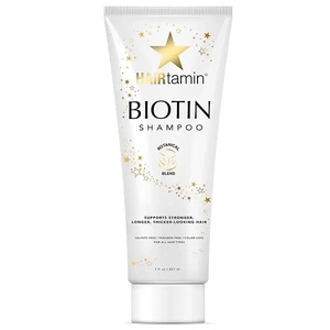 شامپو تقویت کننده مو هيرتامين مدل Biotin حجم 207 میلی لیتر
