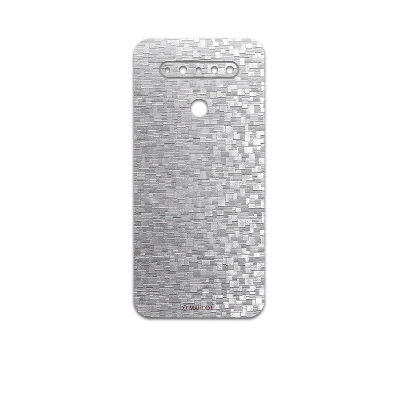 برچسب پوششی ماهوت مدل Silver-Silicon مناسب برای گوشی موبایل ال جی K51S