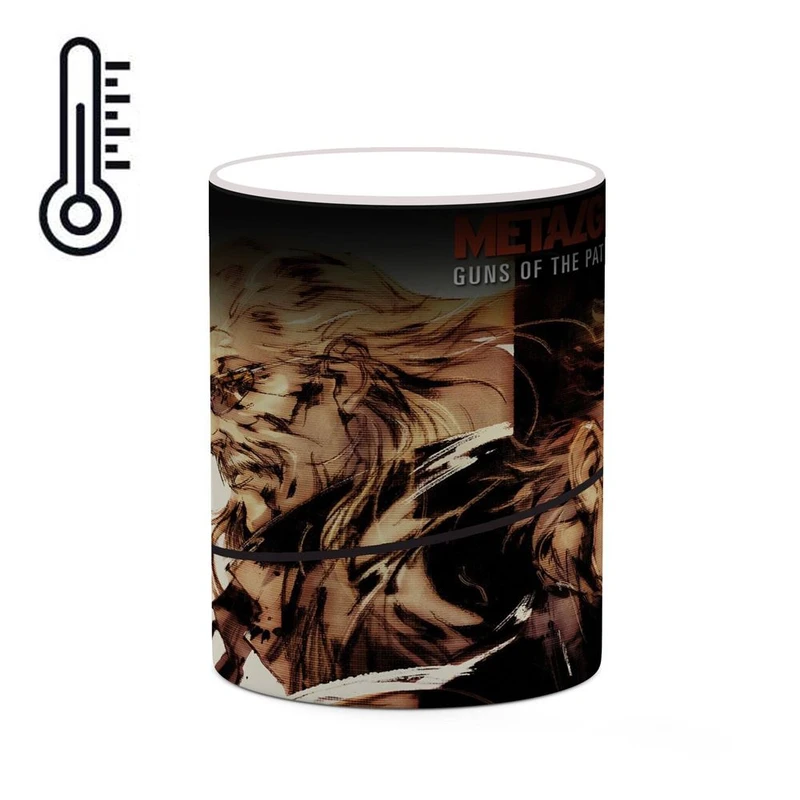 ماگ حرارتی کاکتی مدل بازی Metal Gear Solid کد mgh29519