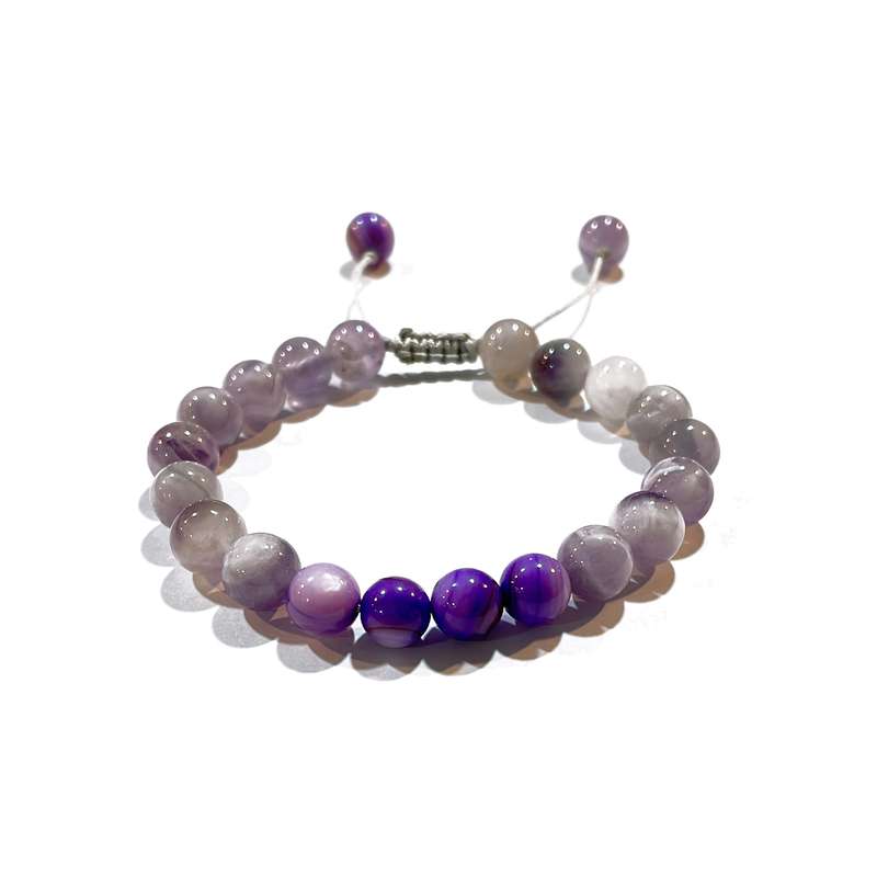 دستبند مدل آمیتیست دستبند مدل آمیتیست