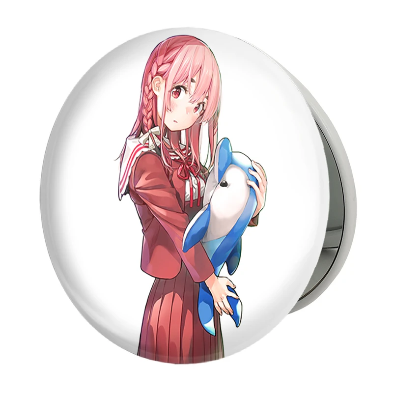 آینه جیبی خندالو طرح سومی انیمه کانوجو اوکاری مدل تاشو کد 34810