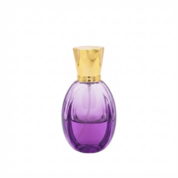 محفظه نگهدارنده عطر مدل شیشه ای اوال ظرفیت 25 میلی‌لیتر