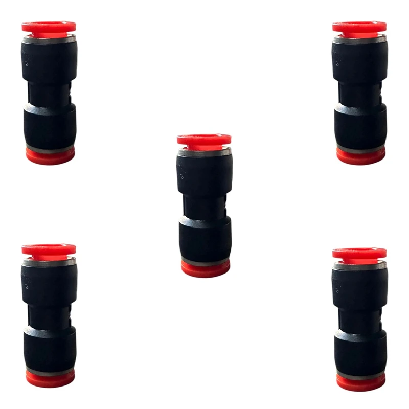 رابط اتصال پنوماتیک مدل فیتینگ کد 8mm بسته 5 عددی
