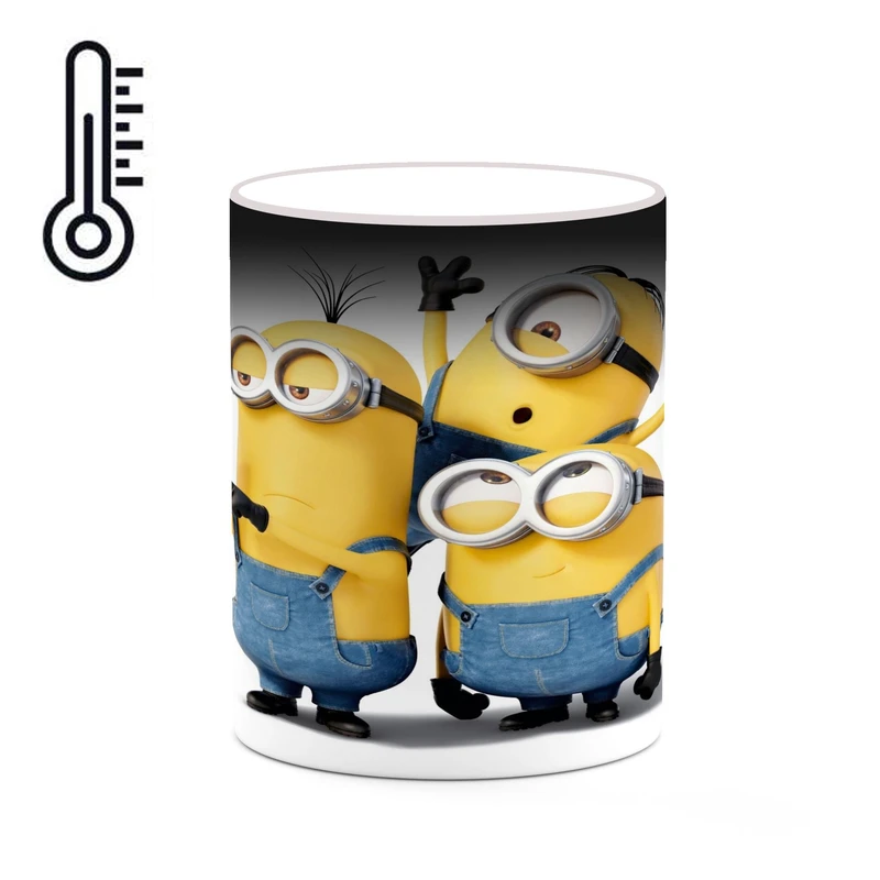 ماگ حرارتی کاکتی طرح minion مینیون مدل mgh42599