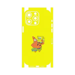 MAHOOT SpongeBob SquarePants-FullSkin Cover Sticker for Apple iPhone 15 Pro Max